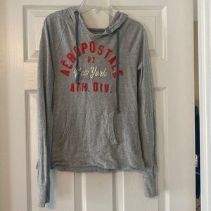‼️Lightweight Aeropostale Hoodie with Embroidered Logo